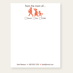 personalized notepad for mom | 3+ kids