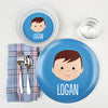 personalized plate | boy face