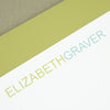 personalized note cards | elizabeth