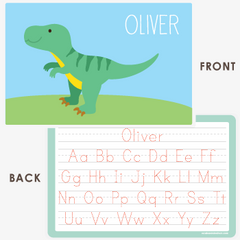 personalized kids placemat | T-Rex