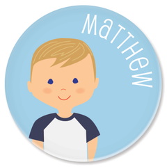 personalized plate | boy