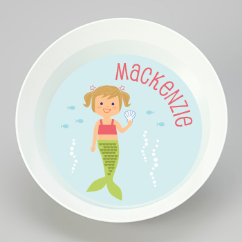 personalized bowl | mermaid