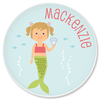 personalized plate | mermaid