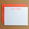 personalized note cards | grace