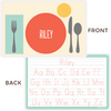 personalized kids placemat | place setting