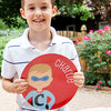 personalized plate | superhero boy