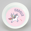 personalized bowl | pink unicorn